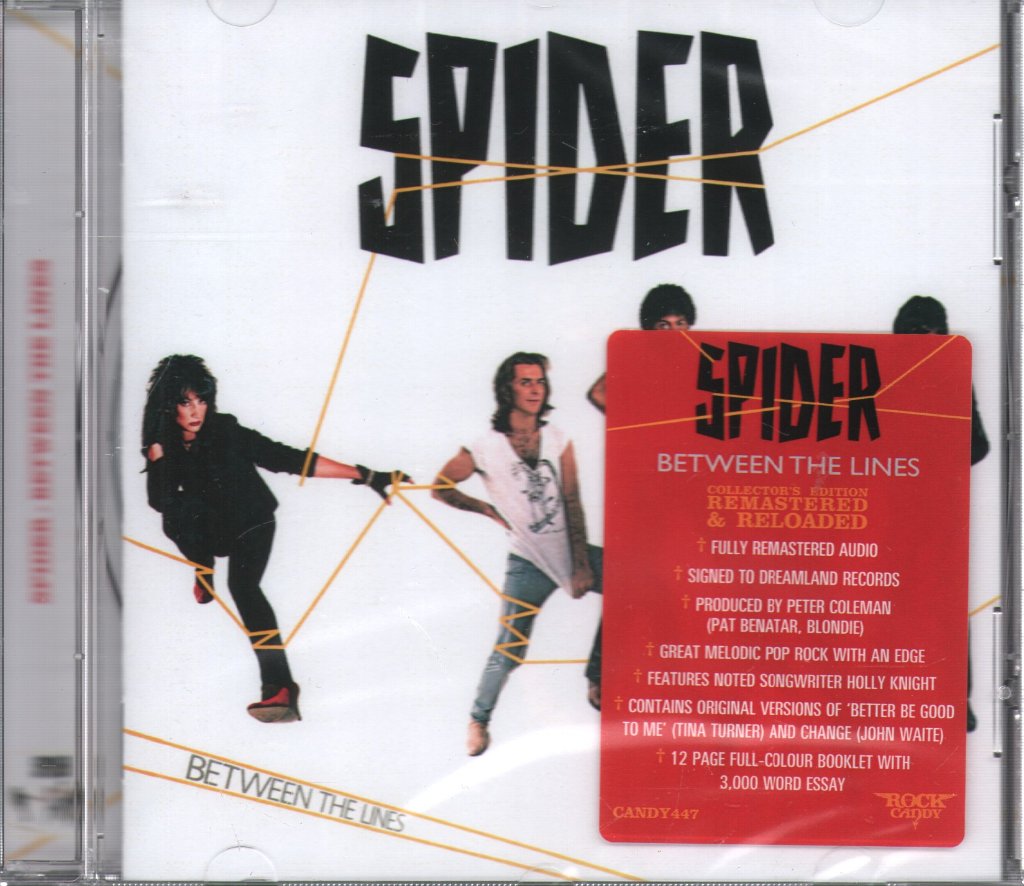 Spider - Between the Lines - Cd