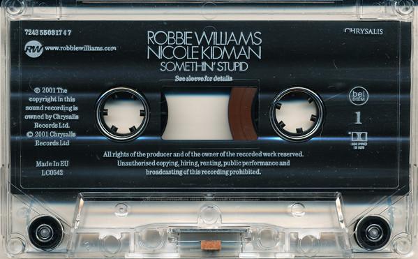 Robbie Williams And Nicole Kidman - Somethin' Stupid - Cassette