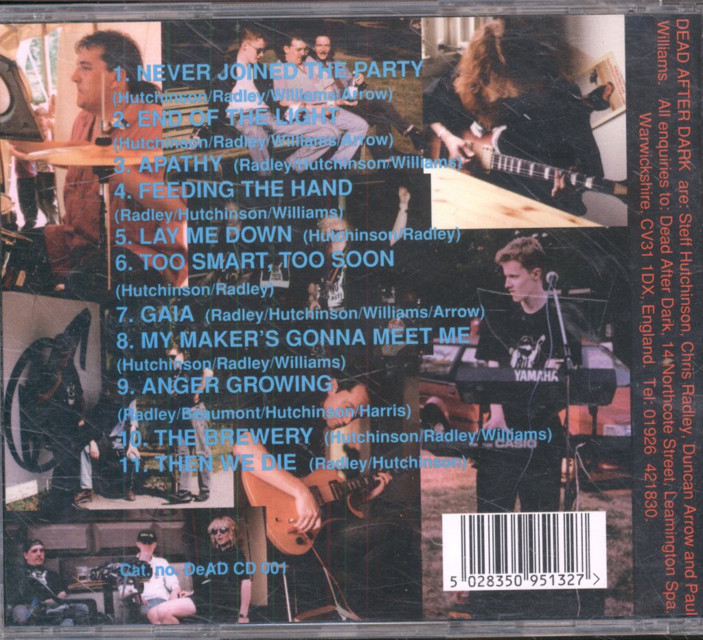 Dead After Dark - No Time To Waste - Cd