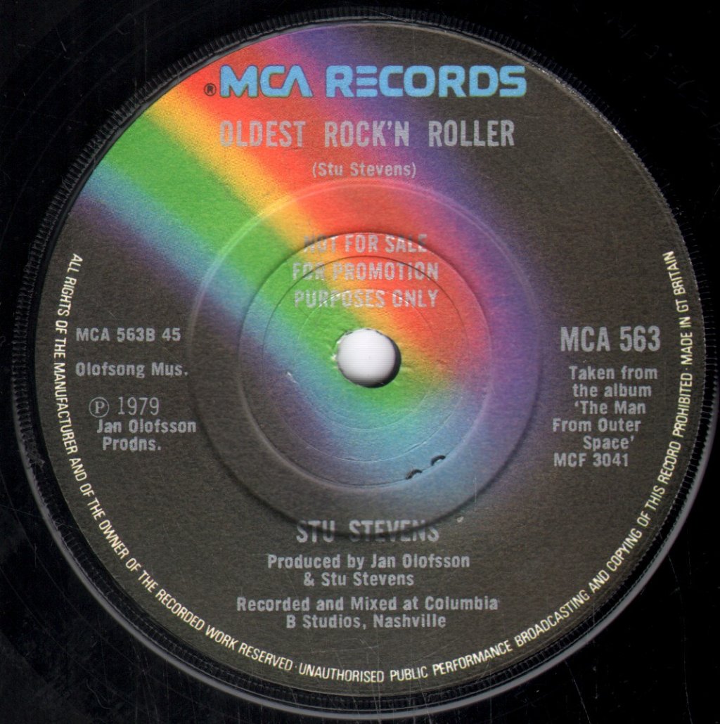 Stu Stevens - Hello Pretty Lady - 7 Inch