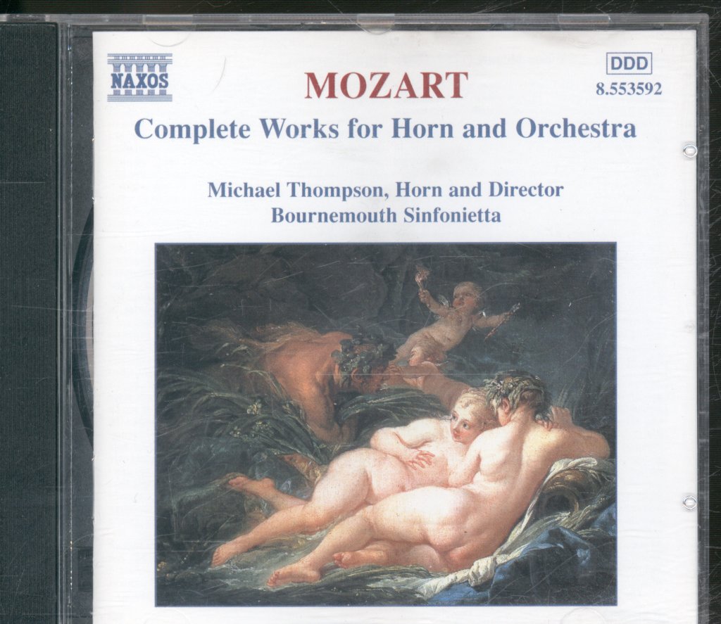 Michael Thompson, Bournemouth Sinfonietta - Mozart - Complete Works For Horn And Orchestra - Cd
