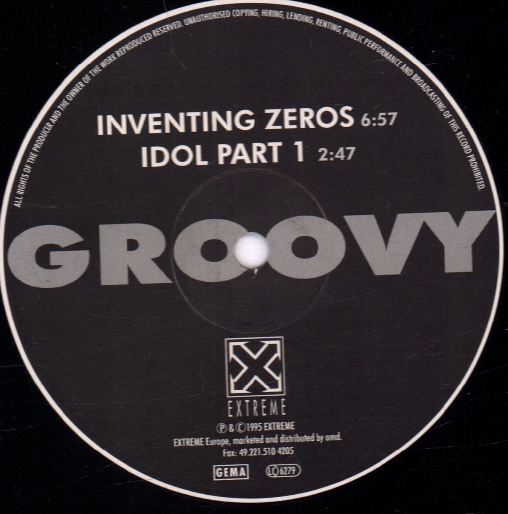 Groovy - Inventing Zeros - 12 Inch