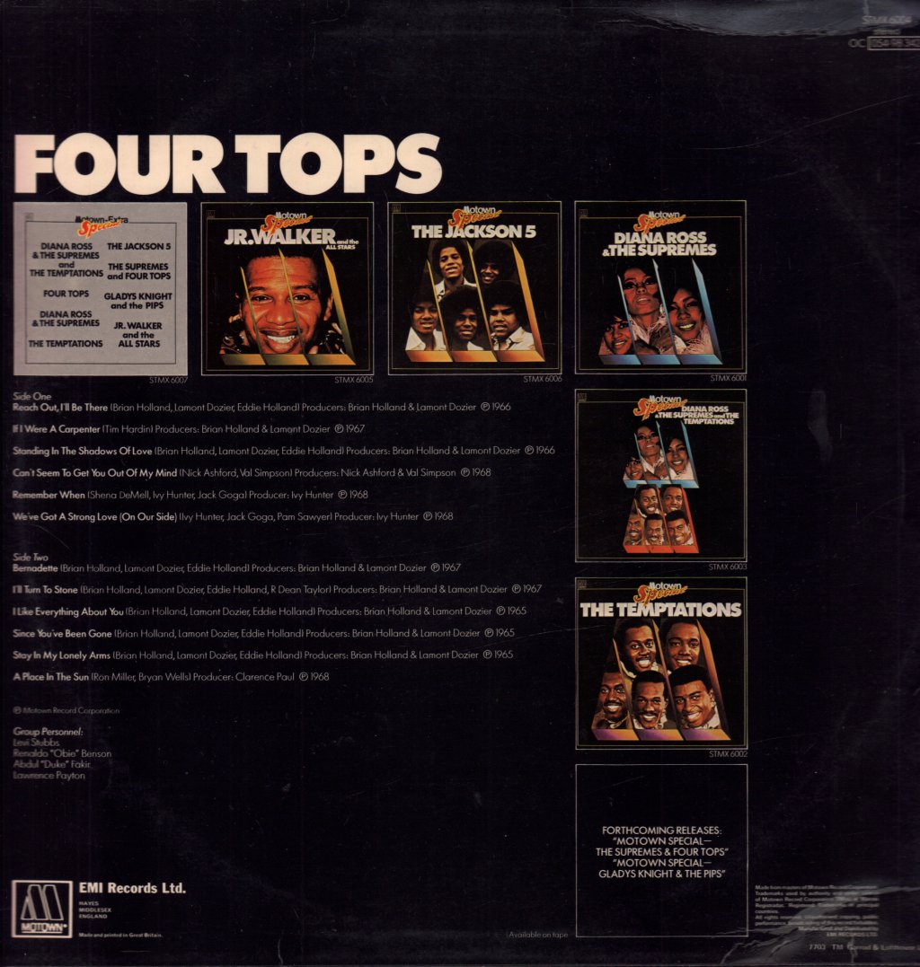 Four Tops - Motown Special - Lp