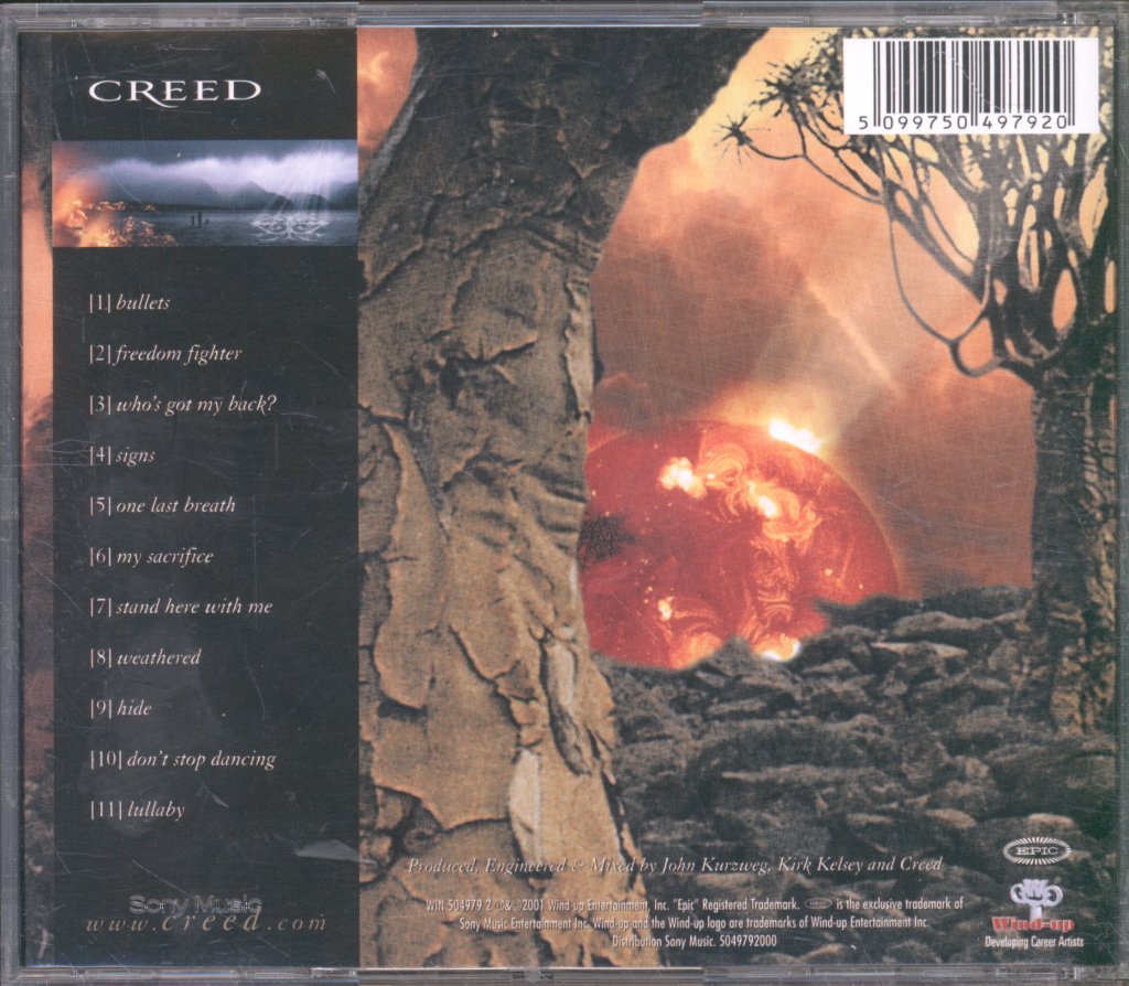 Creed - Weathered - Cd