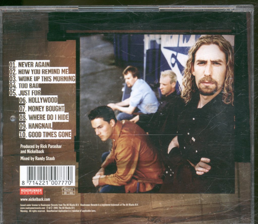Nickelback - Silver Side Up - Cd