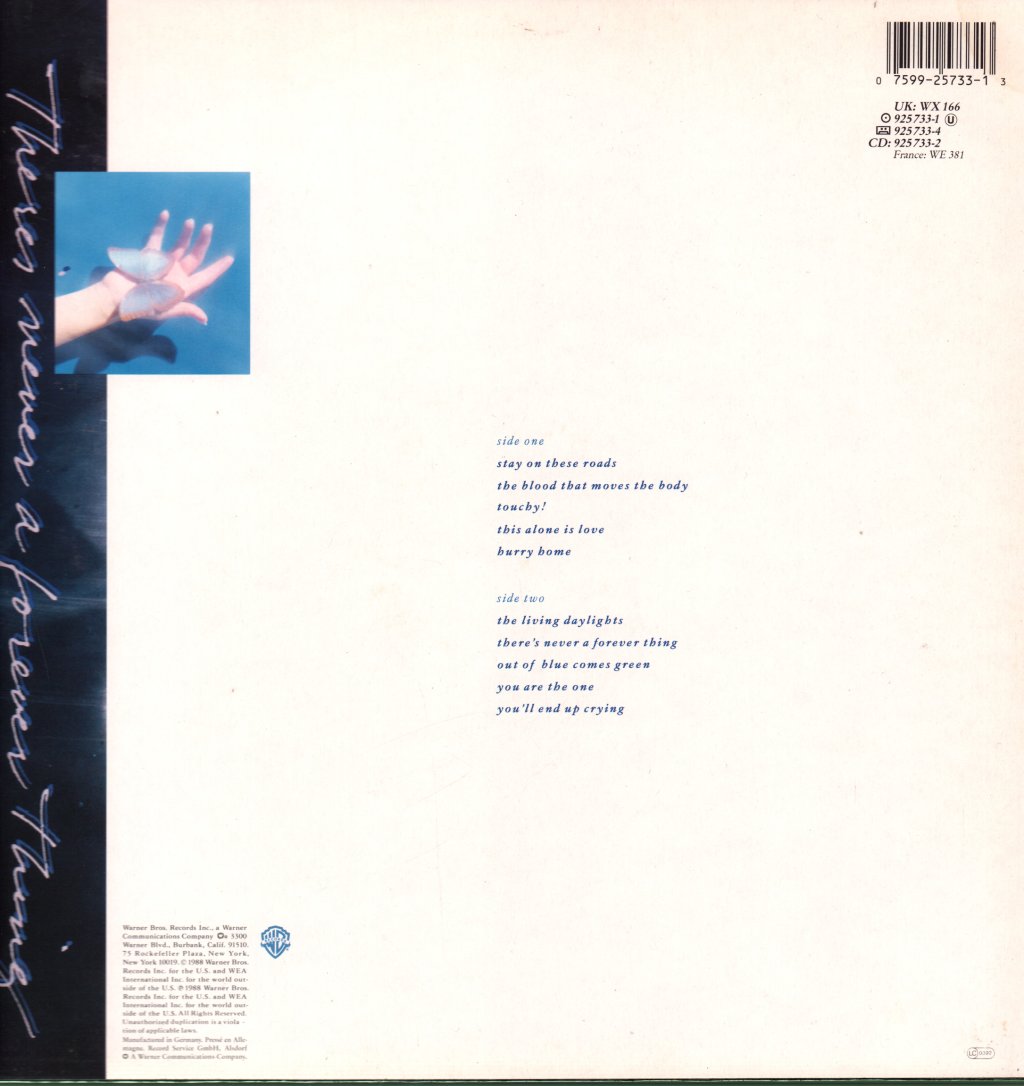 A-Ha - Stay On These Roads - Lp