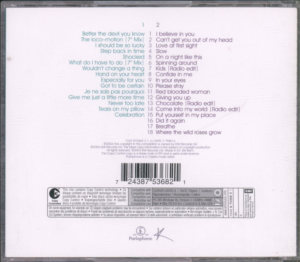 Kylie Minogue - Ultimate Kylie - Double Cd