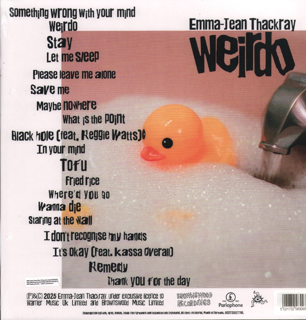 Emma-Jean Thackray - Weirdo - Double Lp