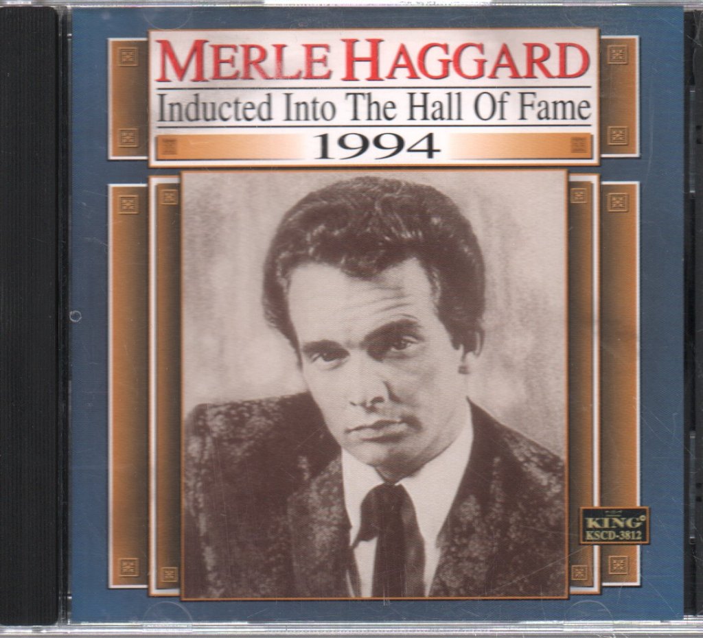 Merle Haggard - hall of fame inducted 1994 - Cd