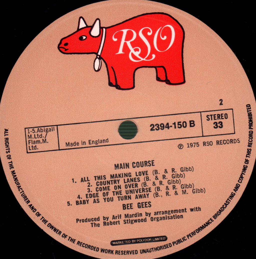 Bee Gees - Main Course - Lp