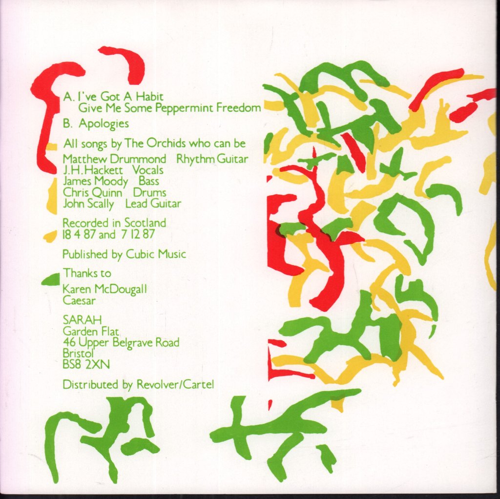 Orchids (Indie Group) - I've Got A Habit - 7 Inch