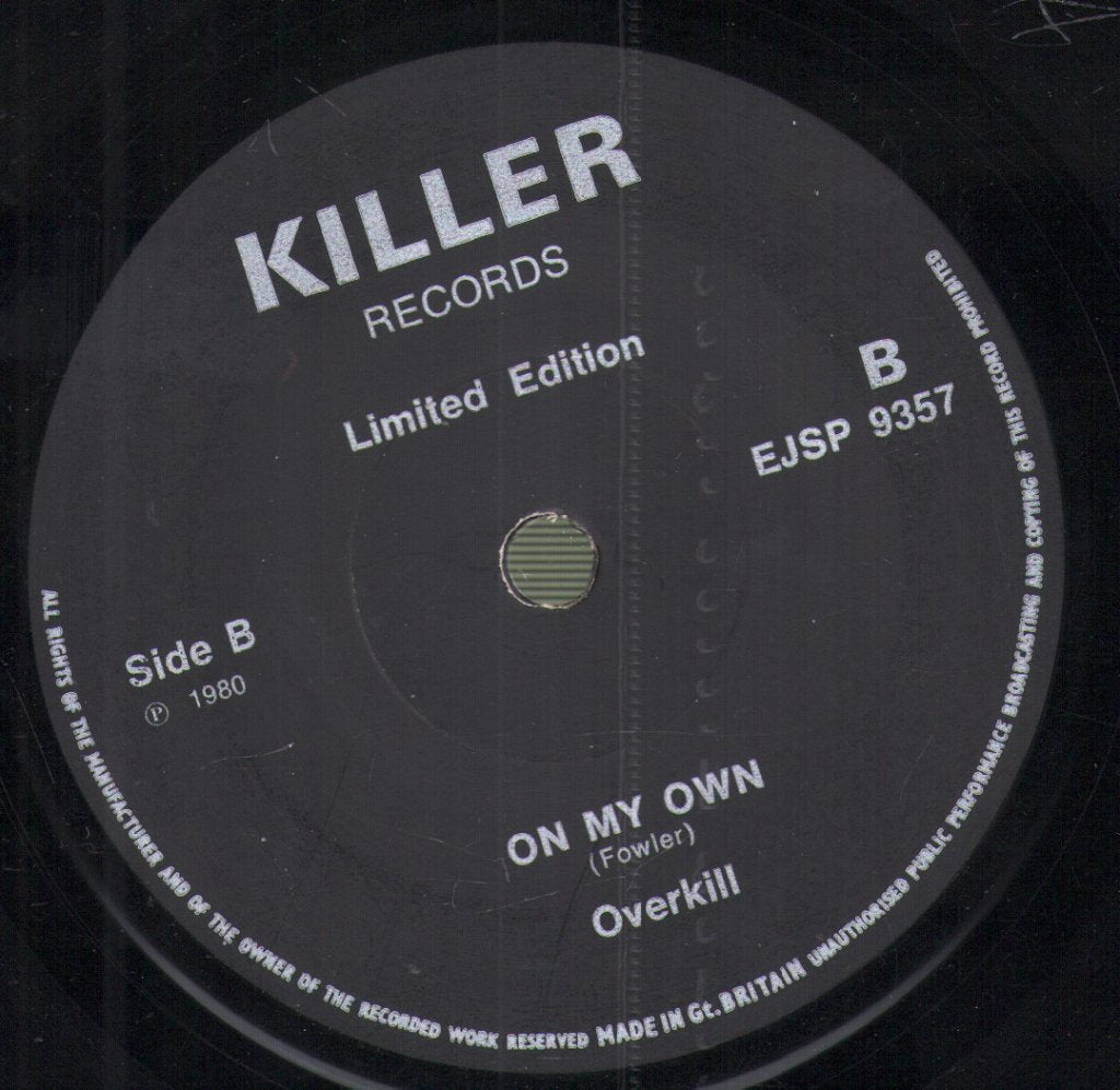 Overkill (Nwobhm Group) - Elemental - 7 Inch