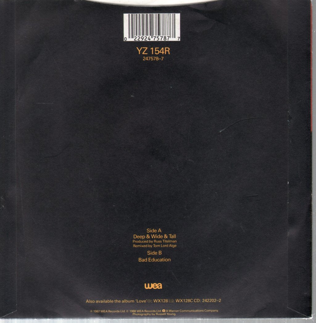 Aztec Camera - Deep And Wide And Tall - 7 Inch