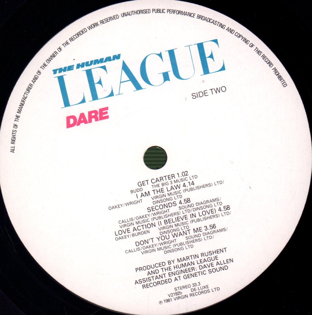 Human League - Dare - Lp