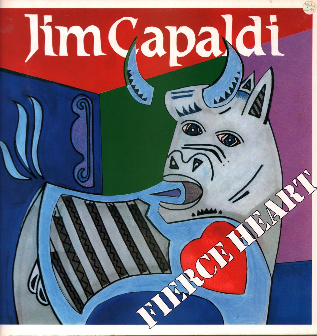 Jim Capaldi - Fierce Heart - Lp