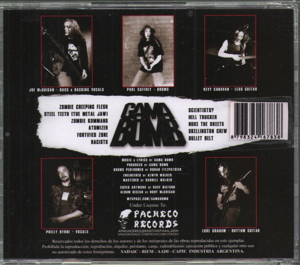 Gama Bomb - Survival Of The Fastest - Cd