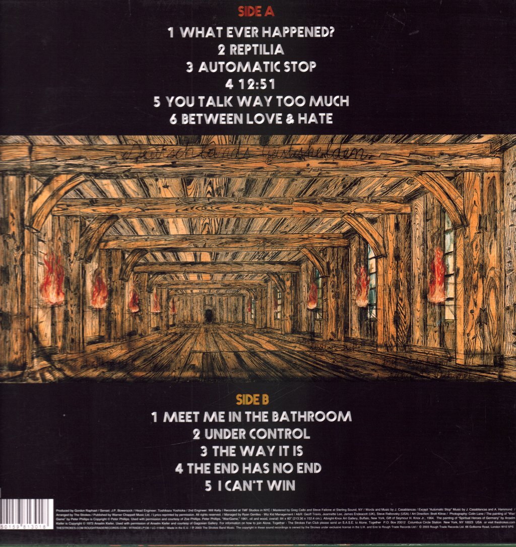 Strokes - Room On Fire - Lp