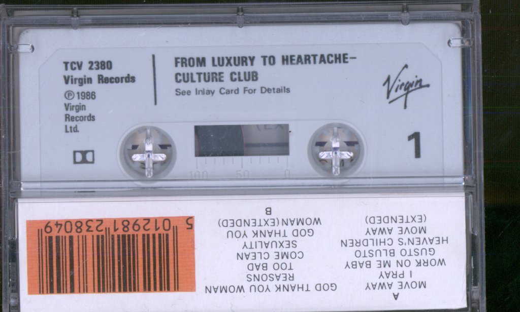 Culture Club - From Luxury To Heartache - Cassette