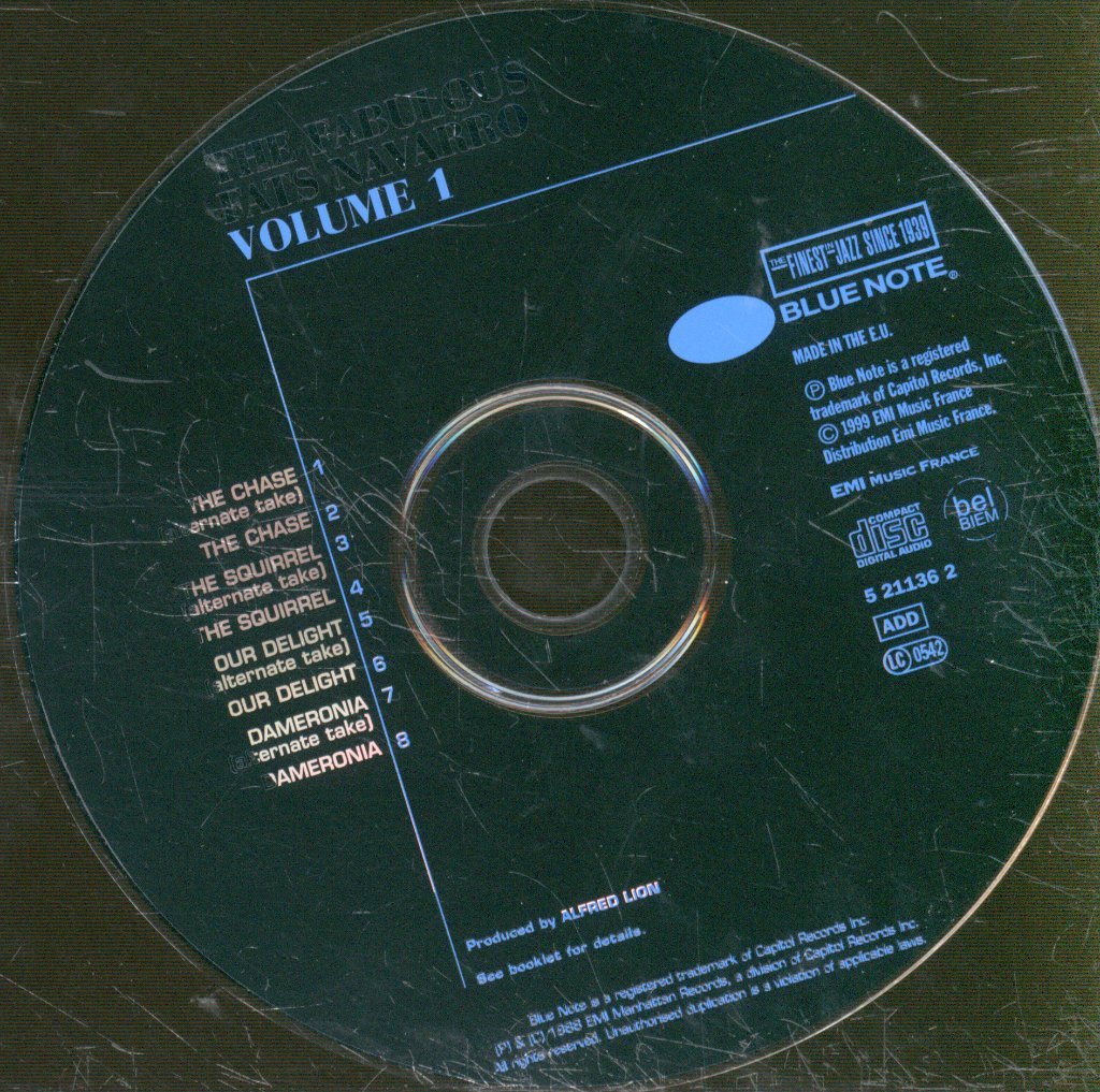 Fats Navarro - Fabulous Fats Navarro Volume 1 - Cd