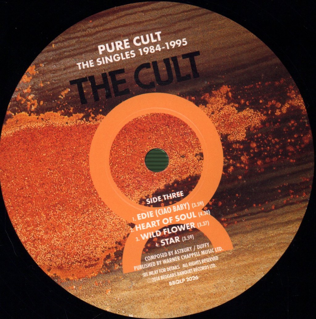 Cult - Pure Cult (Singles 1984 - 1995) - Double Lp