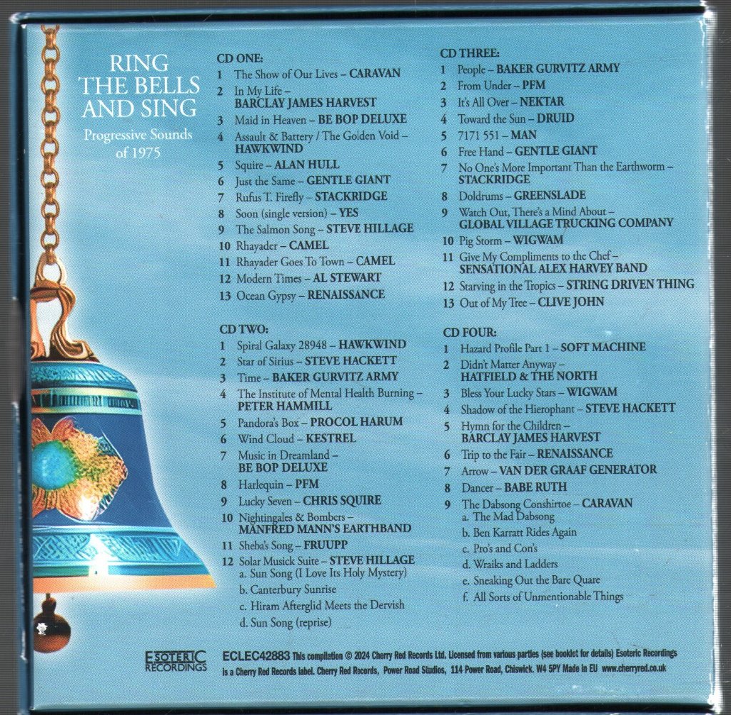 Various Artists - Ring The Bells And Sing (Progressive Sounds Of 1975) - Cd Set