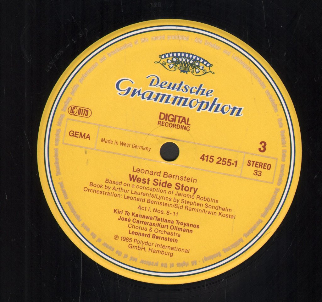 Leonard Bernstein - West Side Story - Double Lp