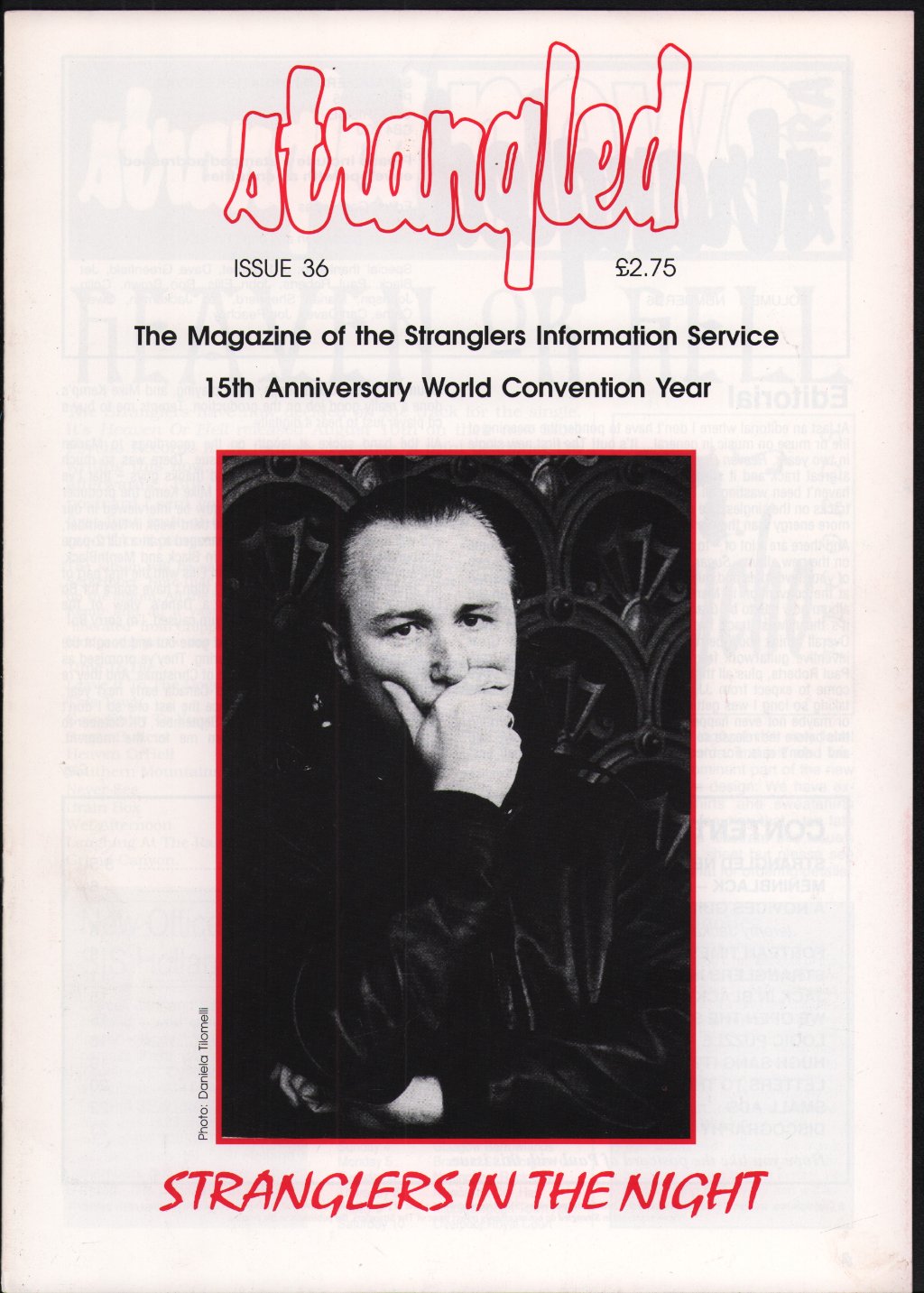 Stranglers - Strangled Volume 3 Number 36 - Fanzine