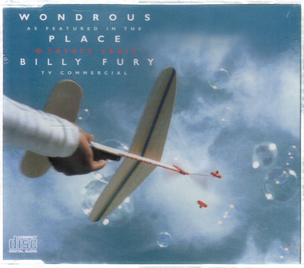 Billy Fury - Wondrous Place (As Featured In The Toyota Yaris TV Commercial) - Cd