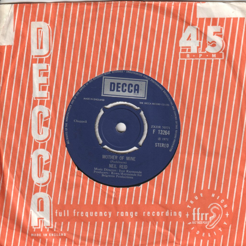 Neil Reid - Mother Of Mine - 7 Inch
