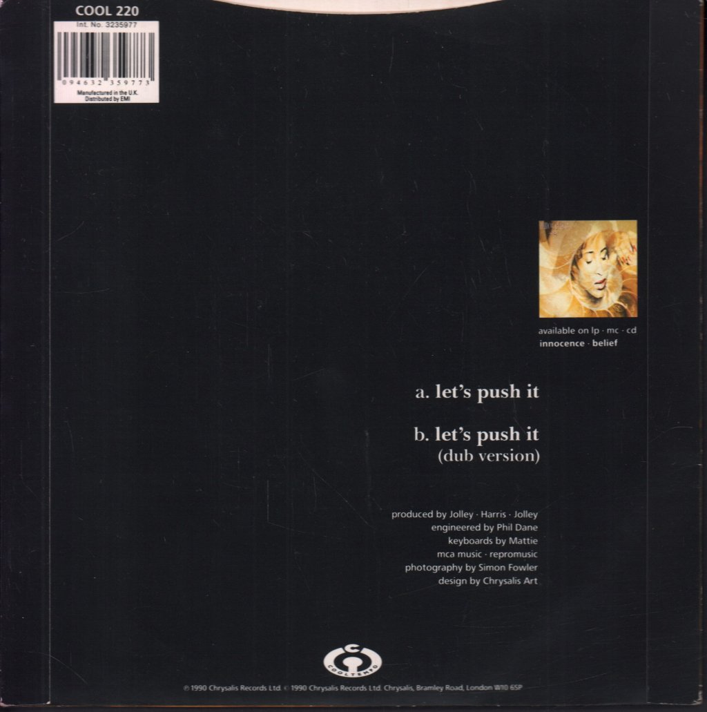 Innocence (90'S Group) - Let's Push It - 7 Inch