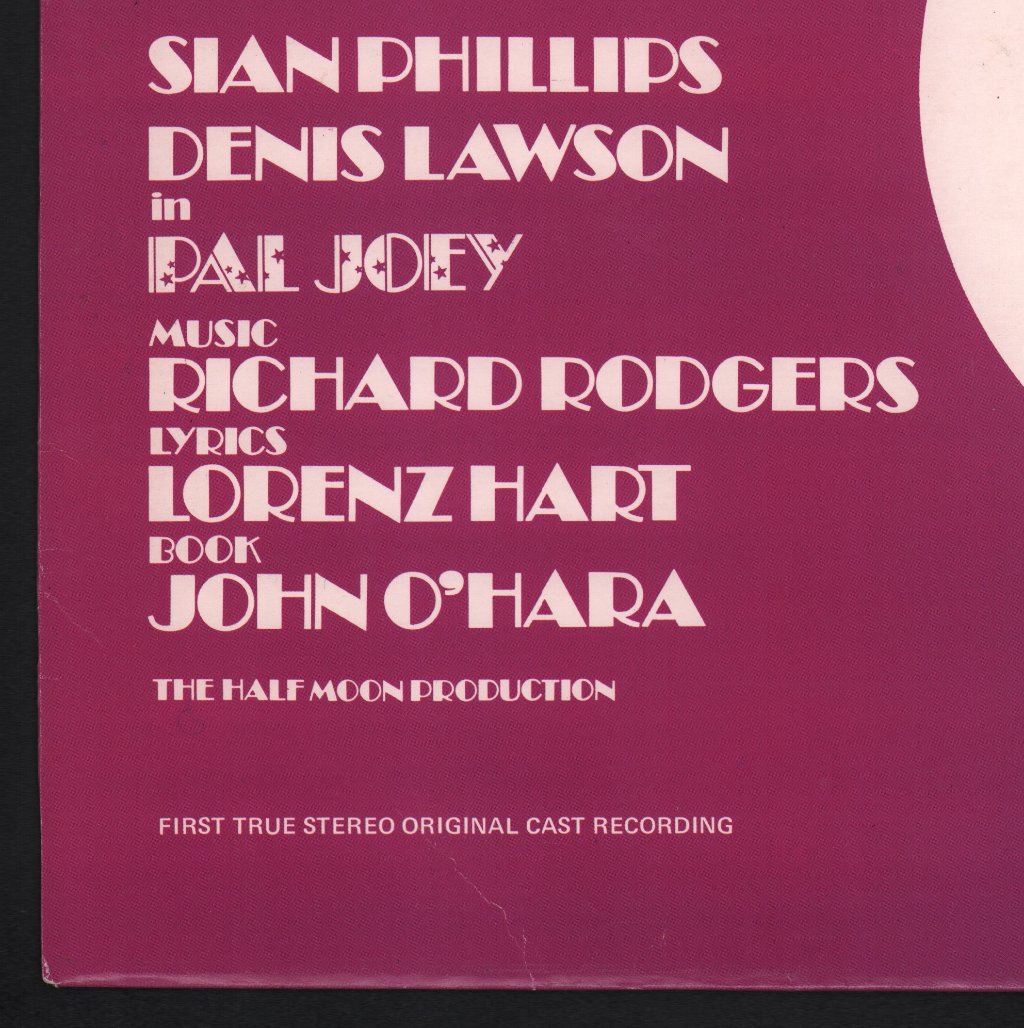 Pal Joey - Original 1980 London Cast - Lp