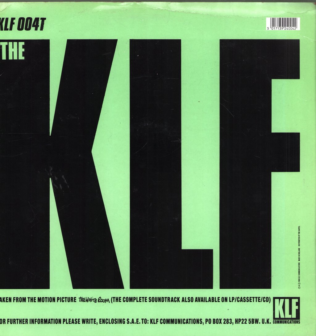 KLF - What Time Is Love? (Pure Trance 1) - 12 Inch