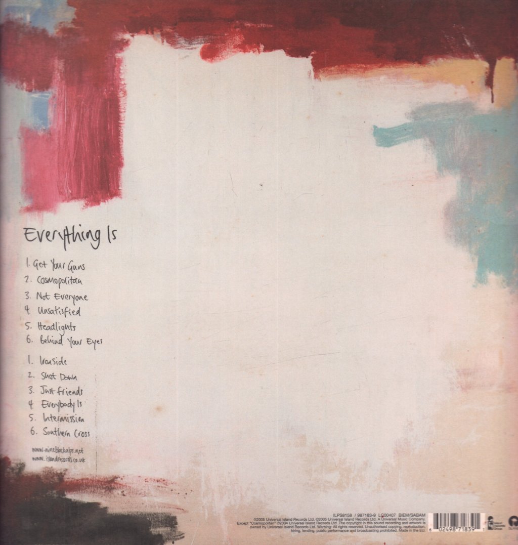 Nine Black Alps - Everything Is - Lp