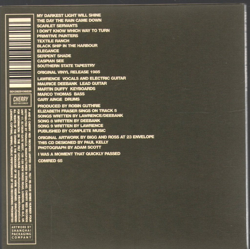 Felt - Ignite The Seven Cannons - Cd