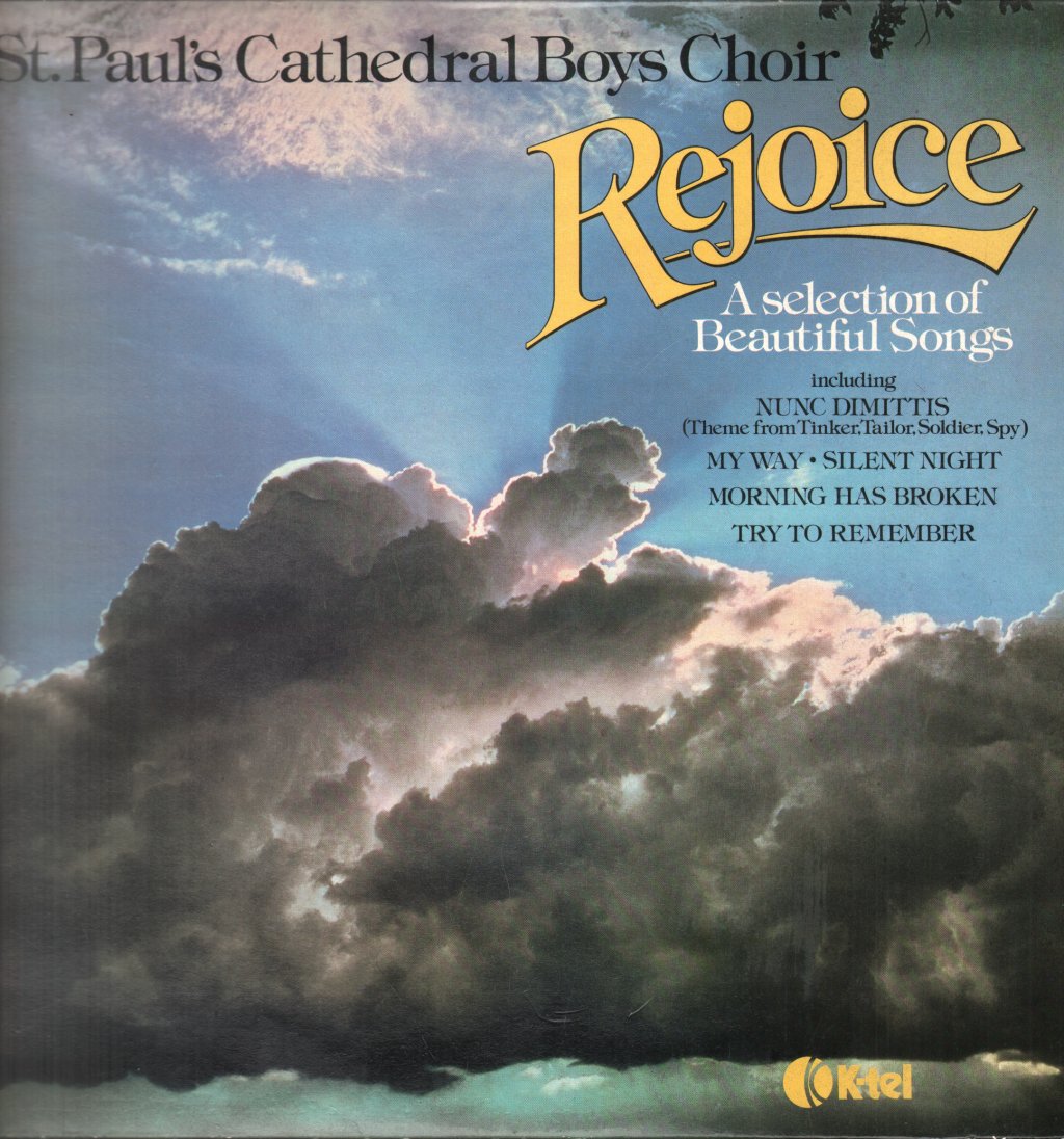 St Paul's Cathedral Boys Choir - Rejoice - Lp