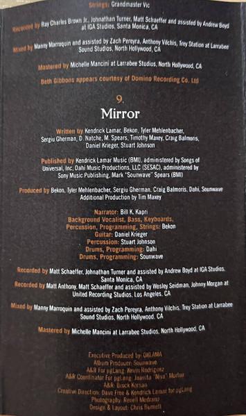 Kendrick Lamar - Mr. Morale & The Big Steppers - Cassette