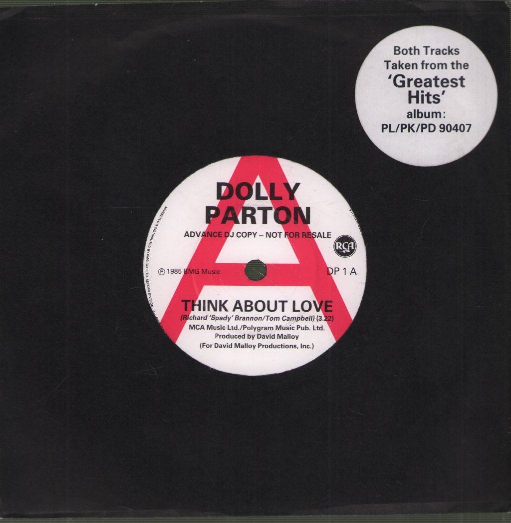 Dolly Parton - Think About Love - 7 Inch