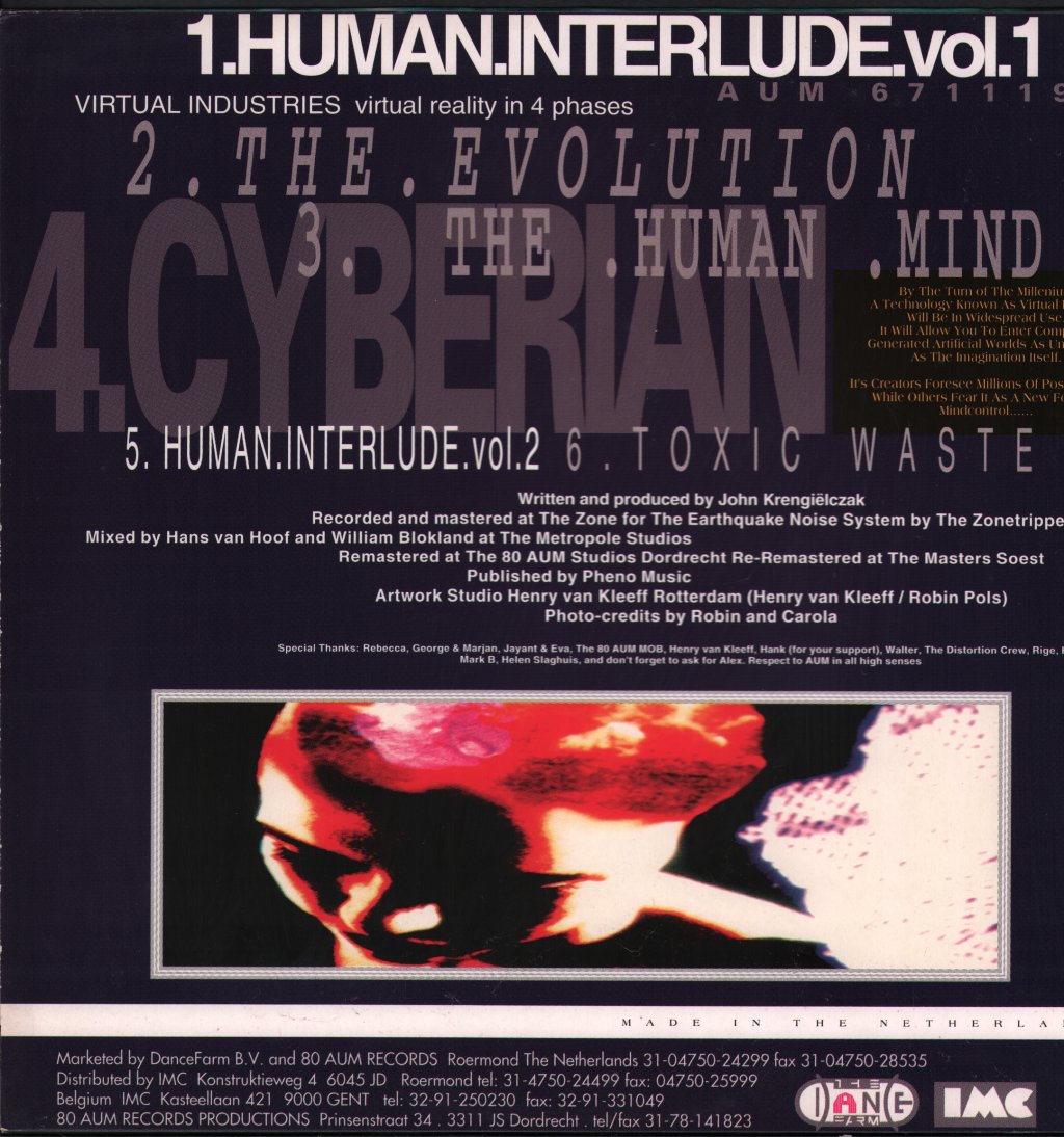 Virtual Industries - Virtual Reality In 4 Phases - 12 Inch