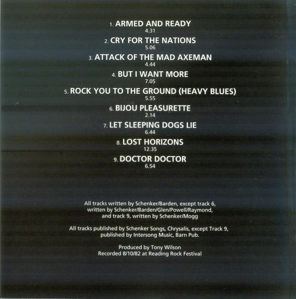 Michael Schenker Group - BBC Radio One Live In Concert - Cd