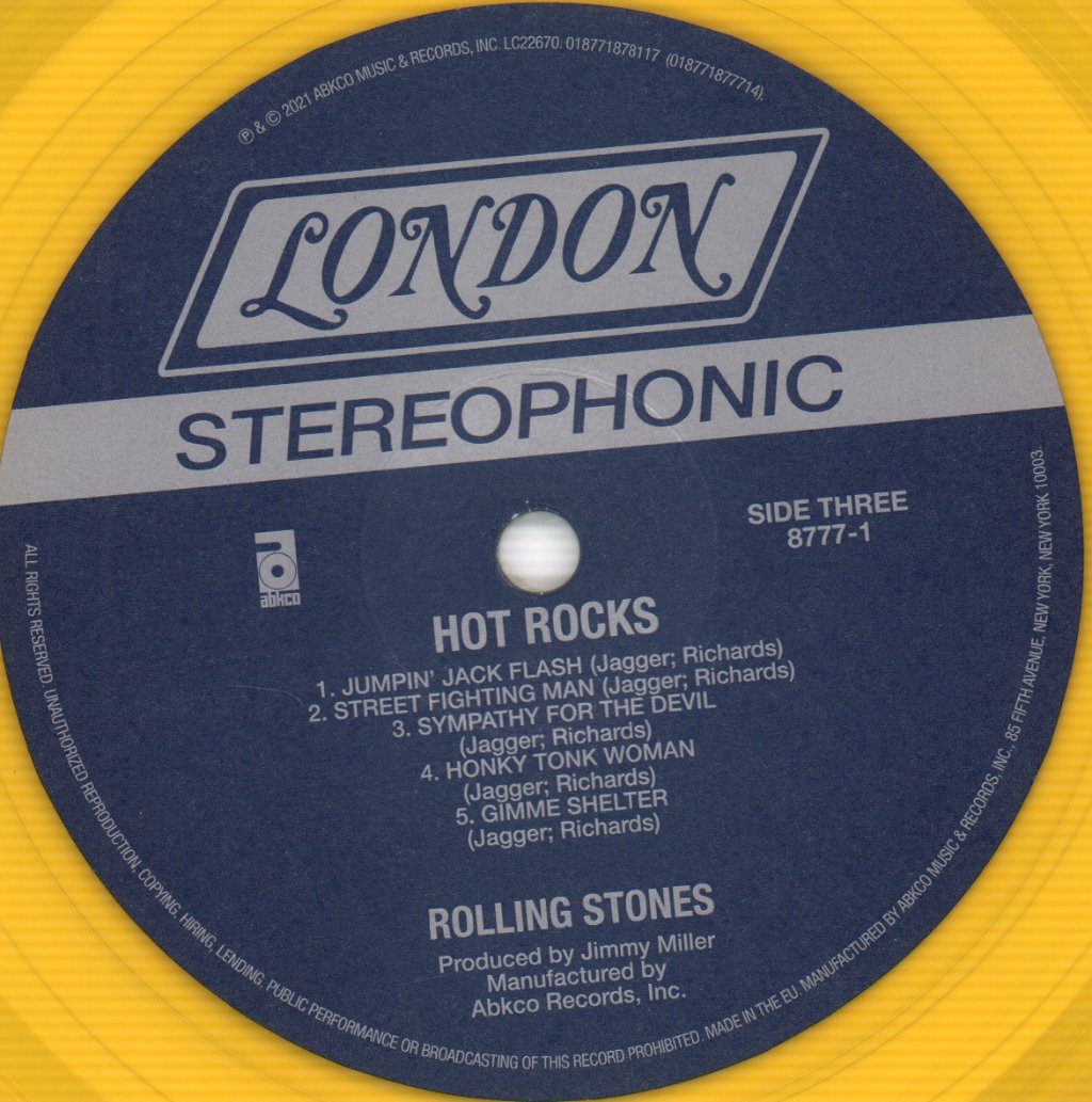 Rolling Stones - Hot Rocks 1964-1971 - Double Lp