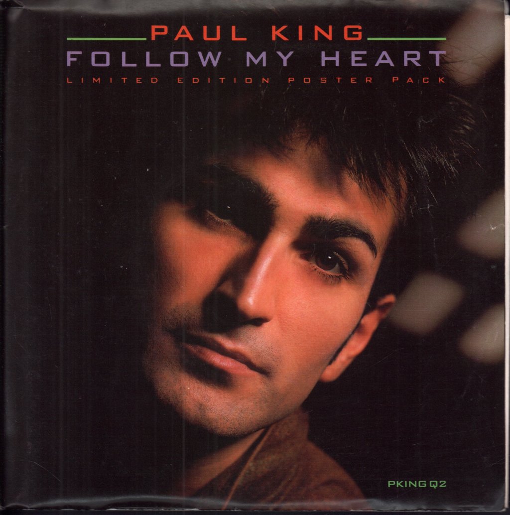 Paul King (80'S Pop) - Follow My Heart - 7 Inch