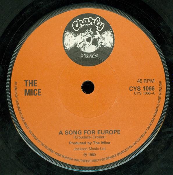 Mice (Fruit Eating Bears) - A Song... ...For Europe - 7 Inch