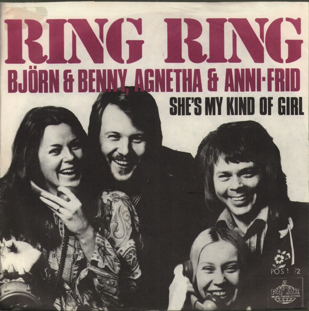 Björn & Benny, Agnetha & Anni-Frid - Ring Ring - 7 Inch