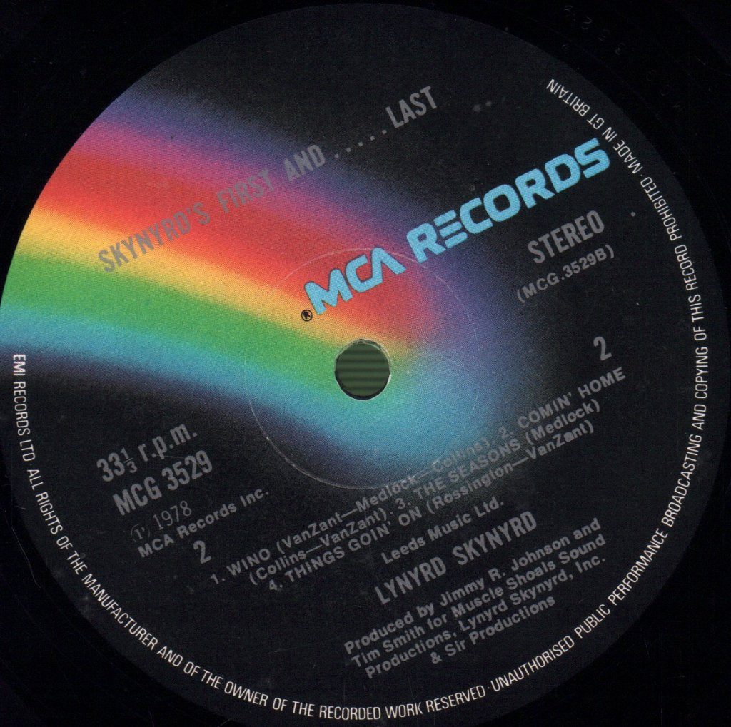 Lynyrd Skynyrd - Skynyrd's First And... Last - Lp