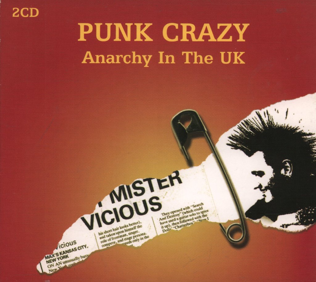 Various Artists - Punk Crazy - Anarchy In The UK - Double Cd