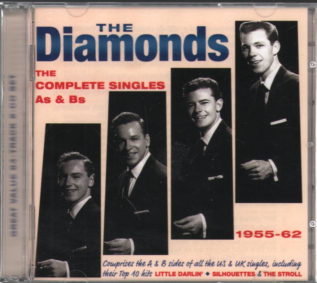 Diamonds - Complete Singles As & Bs 1955-62 - Double Cd