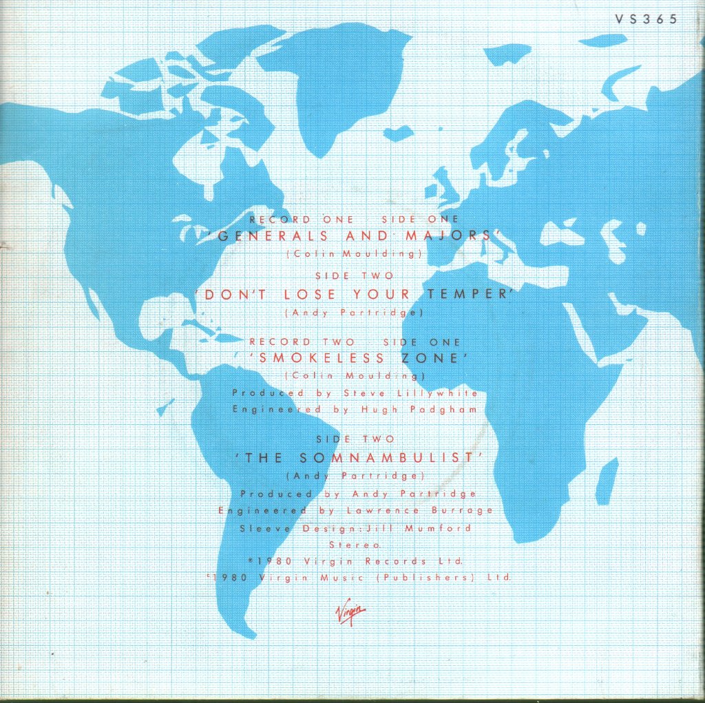 XTC - Generals And Majors - Double 7 Inch