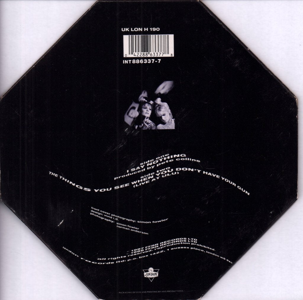 Voice Of The Beehive - I Say Nothing - 7 Inch