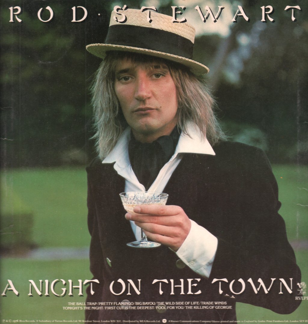 Rod Stewart - A Night On The Town - Lp