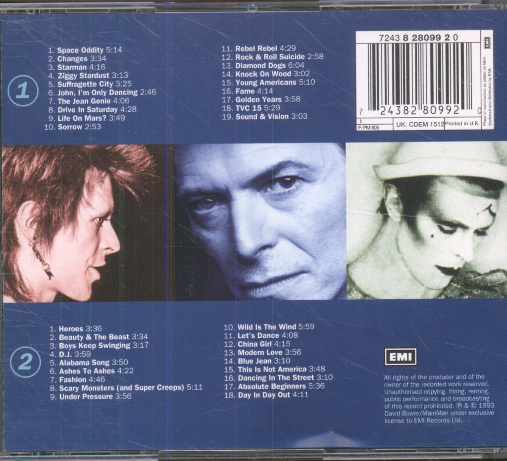 David Bowie - Singles Collection - Cd Set